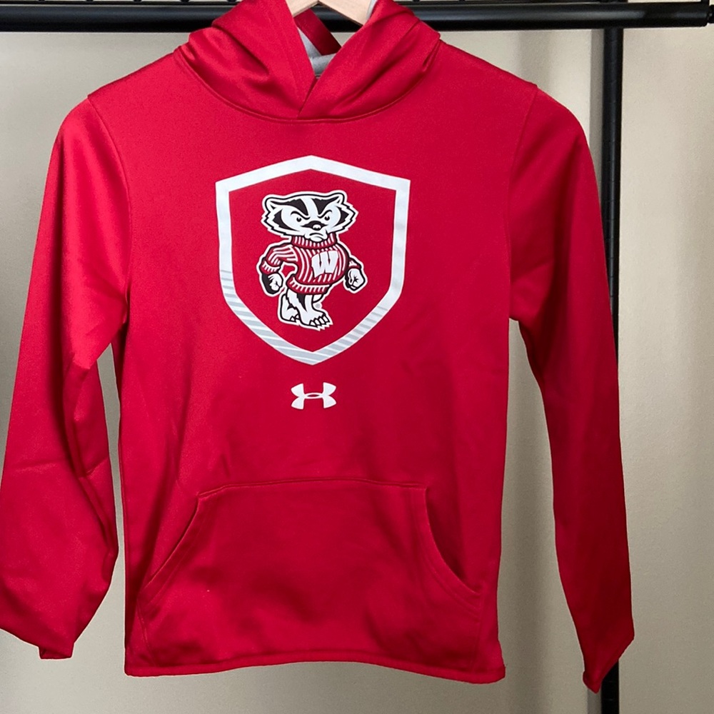 Wisconsin Badgers Under Armoir Sweatshirt